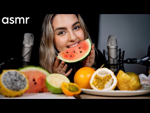 asmr comiendo frutas exóticas Ale ASMR