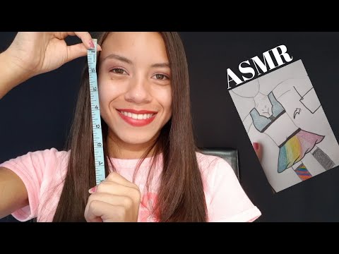 (ASMR PORTUGUÊS)Roleplay Estilista Tirando suas Medidas/Fazendo sua Roupa para o Carnaval