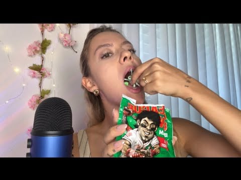 ASMR | Big League Chew 🍉 | BIG Bubbles, Gum Snapping🫧