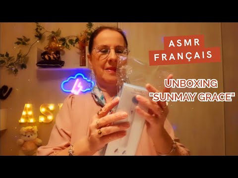 Asmr français, Unboxing Collaboration avec la marque  "sunmay grace "