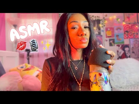 ASMR Mic Kisses, Mic Pumping, and Mic Scratching 💋🎙️✨