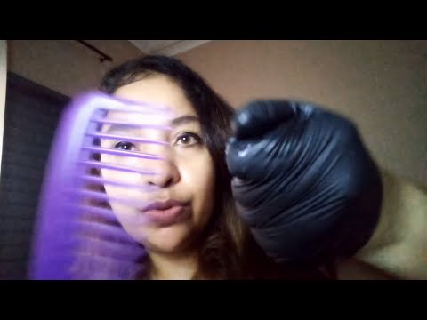 ASMR Fazendo em você um relaxante Tratamento Capilar contra caspas