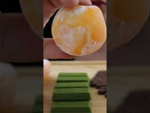 ASMR MOCHI ICE CREAM #asmr #food #asmreating