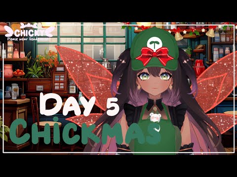 ASMR Day 5 Of Chickmas - Coffee Shop | #asmr #triggers