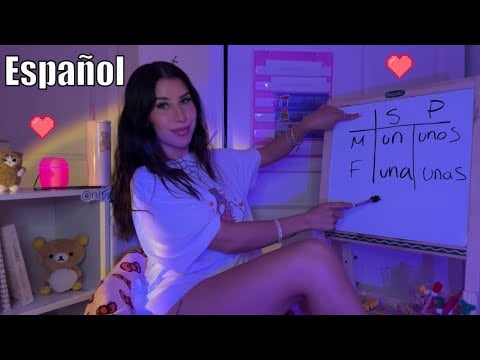 Spanish For Beginners | Lesson 2 | ASMR 
