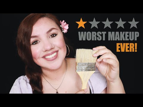 ASMR: WORST Reviewed MAKEUP Salon EVER!