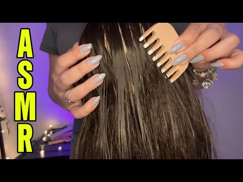 ASMR: LAVANDO SEU CABELO DE VERDADE 🚿