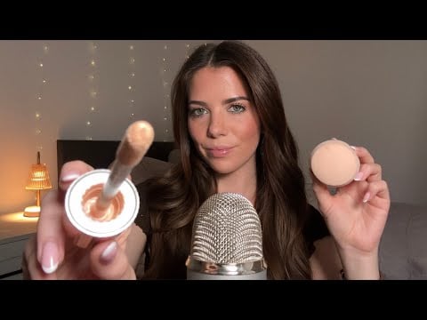ASMR Doing Your Makeup to Put You Straight to Sleep 😴💄