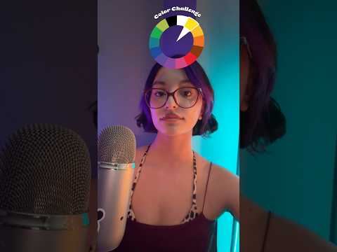Colour challenge #asmr #relax #mouthwhisper #tingles #türkçeasmr #visualtingle #roleplay