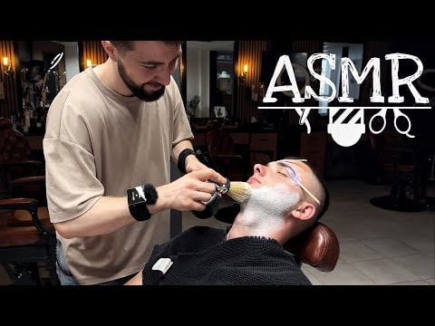 ASMR Shaving Your Beard - a Sound that Will Relieve Tension to the Last Hair