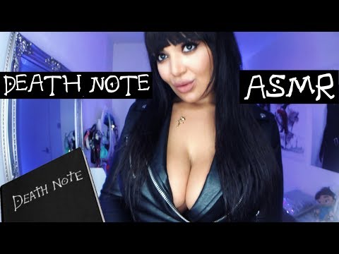 ASMR // DEATH NOTE ROLEPLAY ~ NAOMI MISORA TALKS TO LIGHT YAGAMI (Soft Spoken, Close Up Whisper)