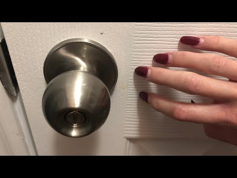 ASMR Door Scratching [Two Minute Tingles]