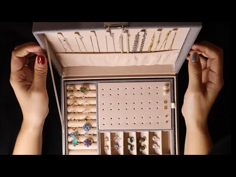 ASMR UNBOXING E ORGANIZAÇÃO DE PORTA JOIAS DA SHEIN ✨️