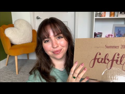 ASMR FabFitFun Summer Unboxing ✨🌸☀️🌿