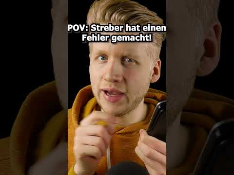 ASMR - POV: Streber hat einen Fehler gemacht! #shorts #asmr #roleplay #deutscheasmr