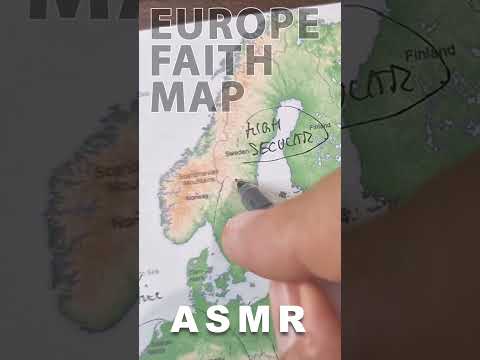 Religion in Modern Europe: Attitudes by Country #asmrtracing #asmrhistory #europehistory