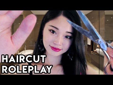 [ASMR] Haircut Roleplay