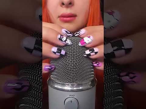 #asmr Mic Scratching with Cute Nails #asmrnotalking #asmrsleep #asmrmicscratching