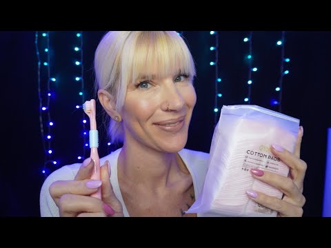 ASMR | Ich mache dich bettfertig - Personal Attention (entspanntes abschminken & Zähne putzen)