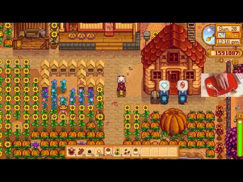 ASMR Gaming🌱Stardew Valley Farm Tour Year 3 (No Mods) Whispering