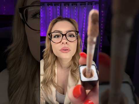 Doing your CELEBRITY Makeup 💖💤 #asmr #shorts #asmrskincare #shortsfeed #shortsvideo