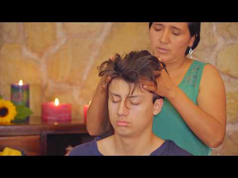 Esperanza's soft whispering ASMR massage will help you sleep 😌