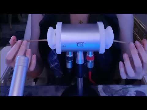 Deep ASMR Ear Cleaning & Ear Massage: Sleep, Relaxation & Tingly Sounds / 1Hr (No Talking)