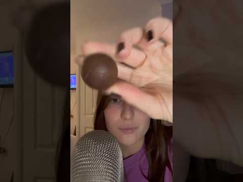 *ASMR* eating chocolate eyeball 👁️ 🍫