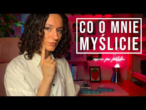 WASZE ZAŁOŻENIA na mój temat 🫣 ASMR po polsku (szept)