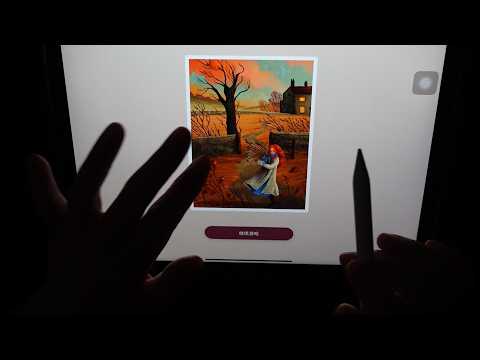😴📱ipad ASMR🧩 Super Relaxation Art Puzzle - Puzzle Autumn Colors - Whisper - Click