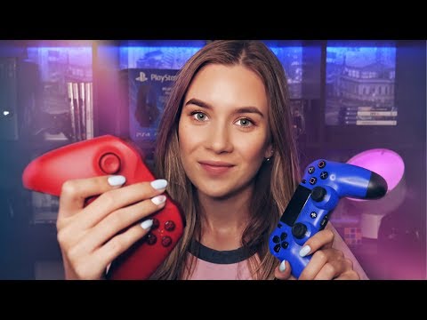 АСМР - РОЛЕВАЯ ИГРА | ИГРОВОЙ МАГАЗИН | ТИХИЙ ШЕПОТ | ASMR GAME STORE ROLEPLAY | WHISPER