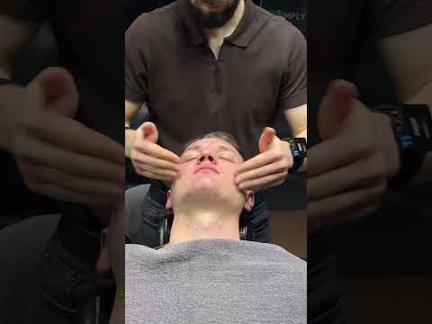 Full video is already on the channel😉 #asmr #relax #thebarbersarms #asmrbarber #massage #barber