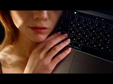 ASMR Keyboard Tapping  Whisper Ramble | Study with me / Work from home Ambience | Inaudible Whisper