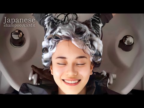 ASMR 泡がきもちいい。炭酸シャンプー&酵素ヘッドスパでごっそり汚れを落とします/good sleep asmr shampoo