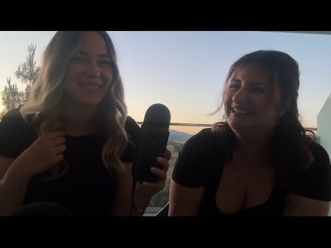 My Sister Tries ASMR (she’s very funny and cute🤣) 