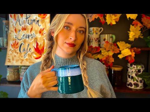 ASMR | The Cosy Autumn Leaves Café 🍁