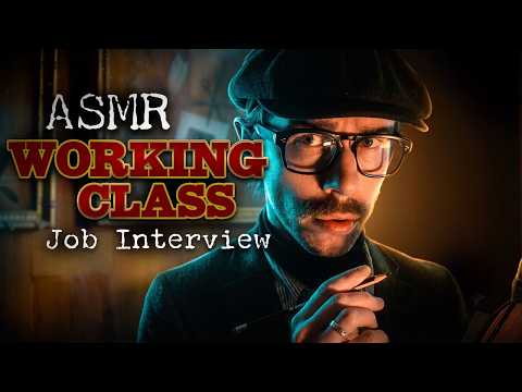 ASMR Working Class Job Interview Roleplay (Boring Questions & Vague Explanations)
