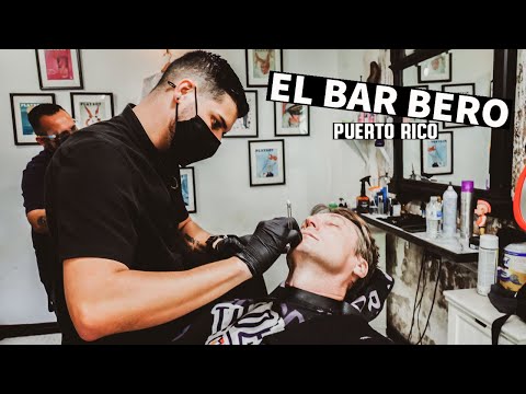 💈 Relaxing Shave at El Bar Bero | San Juan Puerto Rico