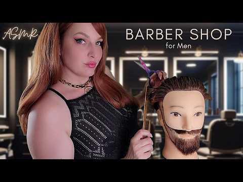 ASMR Barber Shop Roleplay ✂️ Ultimate Gentlemen’s Grooming for Sleep & Relaxation