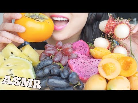 ASMR FRUITS (EATING SOUNDS) NO TALKING | SAS-ASMR