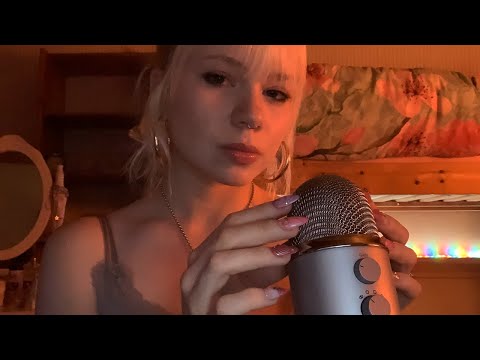 ASMR cozy mic scratching 🔮🧡 (whole mic)