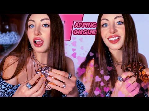 ASMR {Mouth Sounds and Tapping} The Marathon of Mouth Sounds and Triggers, Day 7| Gentle, For Sleep