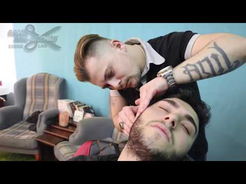 ASMR MASSAGE BY TURKISH BARBER | ASMR SLEEP | ASMR HEAD MASSAGE * EAR MASSAGE * SCALP MASSAGE