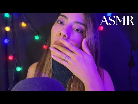 ASMR ☆ spit painting 🎨 y muchos mouth sounds 💗💗