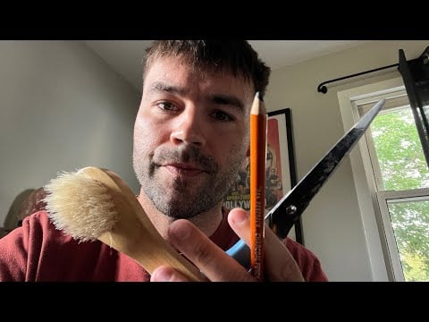 ASMR | FAST AND CHAOTIC Treatments (Hair, Skin, Nail)[Gum Chewing]
