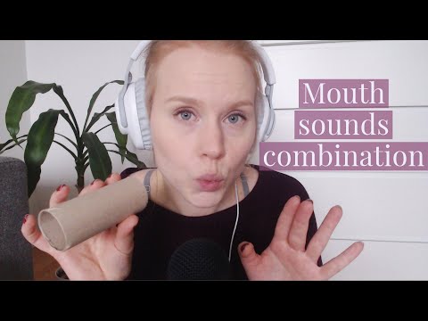 ASMR - Mouth sounds | slow/normal/fast inaudible