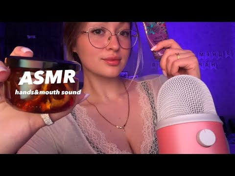 ASMR:Fabric scratching& mouth sounds for sleeping