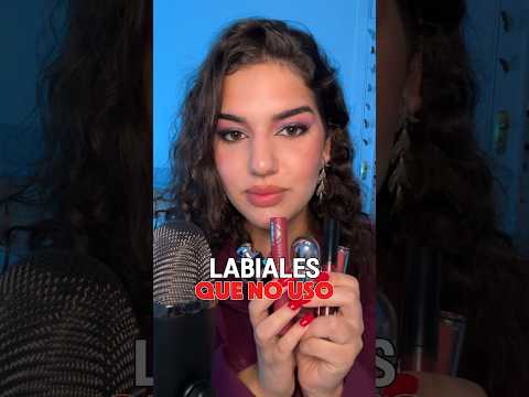 Labiales que no uso 👄💄 #asmr