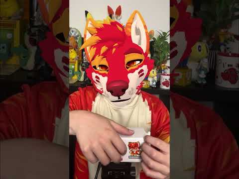 Furry #ASMR Cozy Microphone Tapping on the SR3D 💤 #shorts