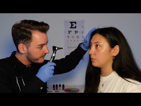 ASMR Real Person Cranial Nerve Exam